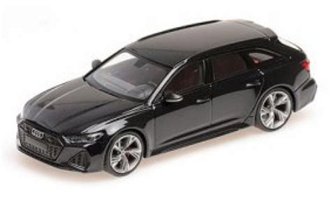 Miniature Audi Rs Minichamps Avant C Metallise Noire