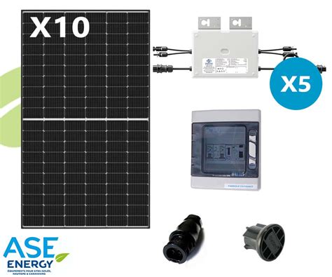 Kit Solaire 3000w Panneaux Solaires Pour Autonomie Electrique Et