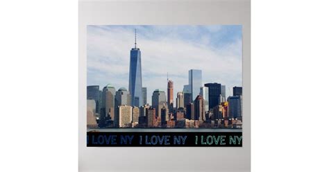 I Love Ny Poster Zazzle