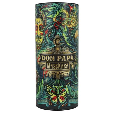 Don Papa Masskara Canister 40 Vol 0 7 Liter Premium Rum De