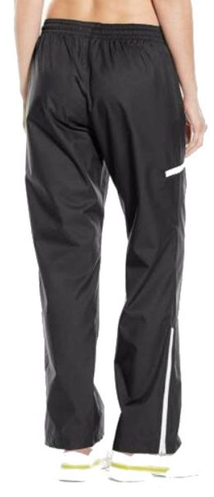 Adidas Womens Team Sport Woven Wind Pant Sweatpant Zip Pocket Track