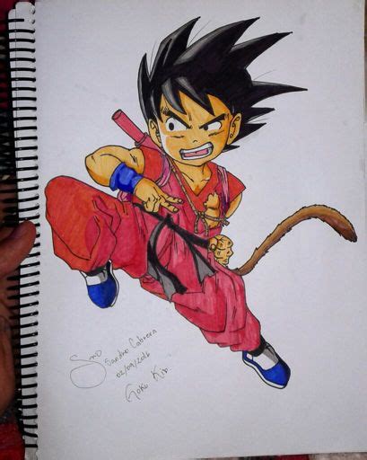 Goku kid terminado DRAGON BALL ESPAÑOL Amino