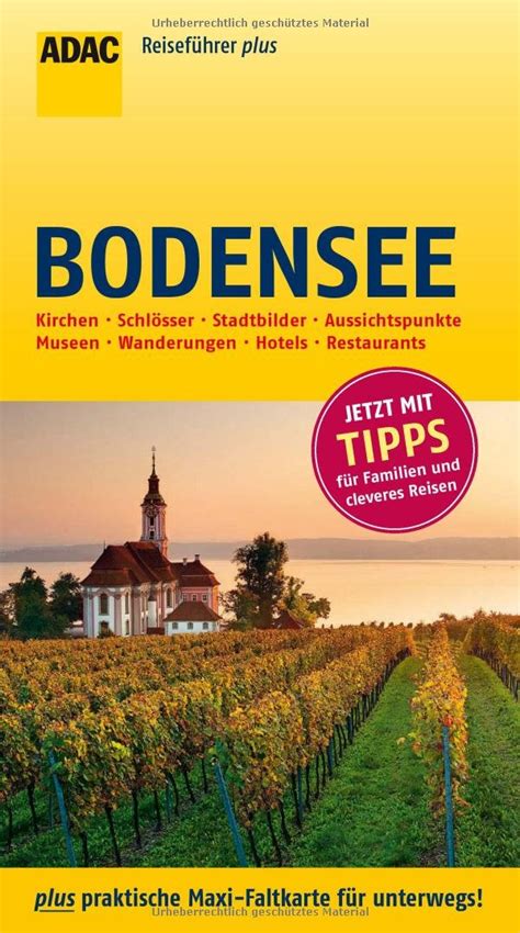 Amazon ADAC Reisefuehrer Plus Bodensee Mit Maxi Faltkarte Zum