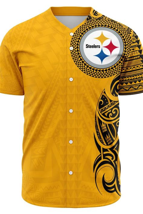 Pittsburgh Steelers Baseball Jerseys - ShopperBoard