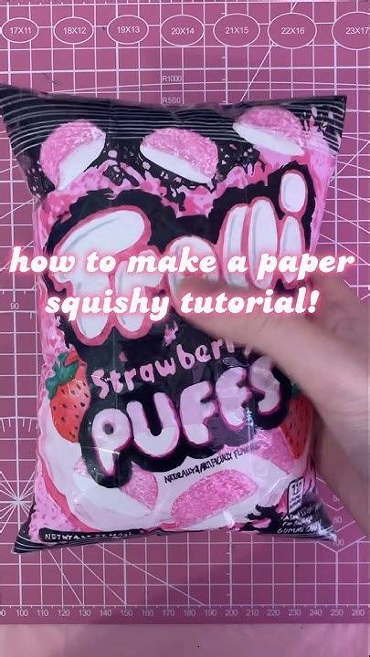 How To Make A Paper Squishy Tutorial Papercraft Squishy