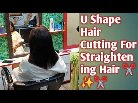 Straightening Hair Re U Shape Hair Cut Kemiti Kariba Full Video