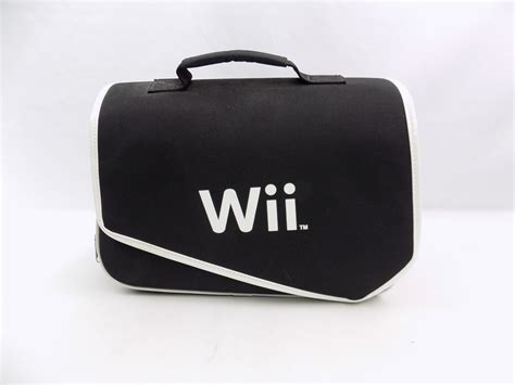 Genuine Official Nintendo Wii Carrying Case Travel Bag Messanger Bag Starboard Games