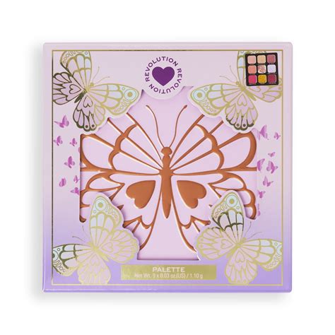 I Heart Revolution Butterfly Wonderland Eyeshadow Palette Revolution