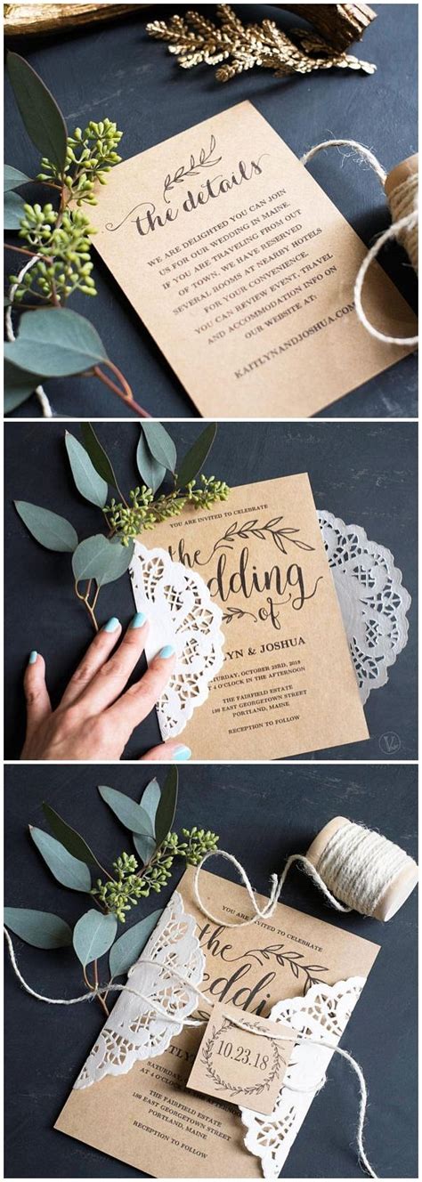 Diy Wedding Invitations Kits - jenniemarieweddings