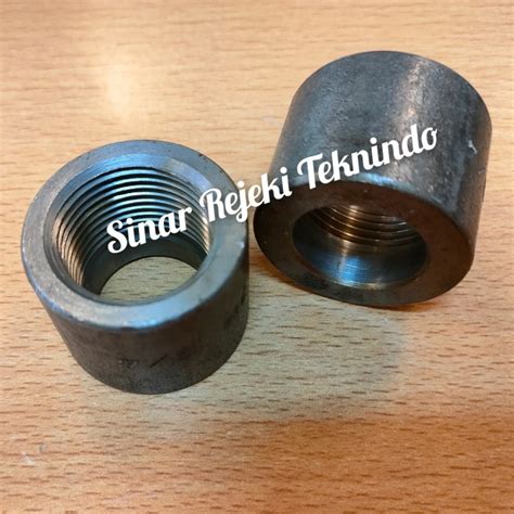 Jual Half Coupling Besi Class Npt Inch Half Socket A