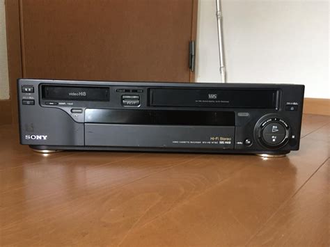 【動作確認済】sony Hi8 Vhs Wデッキ Wv H2 メルカリ