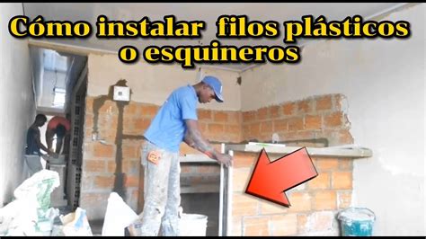 Cómo poner Esquineros plasticos para pared en tu casa de una forma