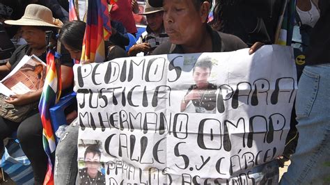 Bolivia Cidh Investigará Muertes Tras Crisis Electoral