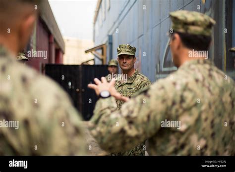 Commander Of Naval Expeditionary Combat Command Necc Hi Res Stock