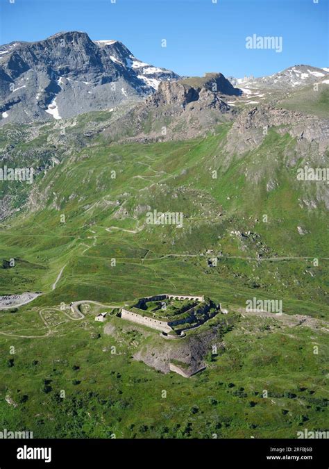 Aerial View Variselle Fort At M Asl Built In The Late Th