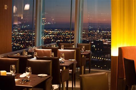 Dine 726.2 feet above the ground in the Devon Tower restaurant Vast. It ...