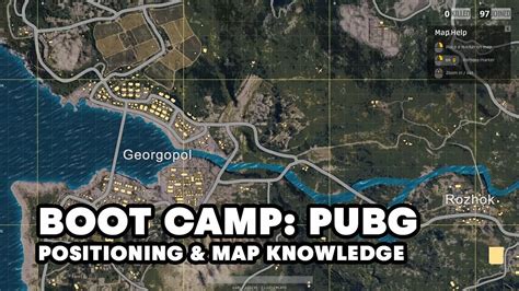 Pubg Boot Camp Positioning And Map Knowledge Intermediate Youtube