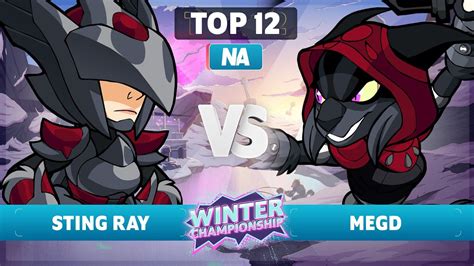 STING RAY Vs MegD Top 12 NA Brawlhalla Winter Championship 2023