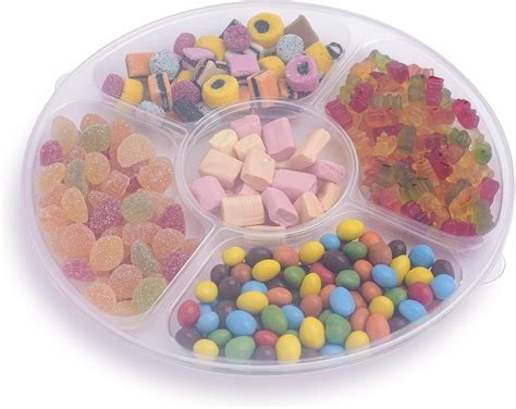 Stackables Lot De Plateaux Compartiments En Plastique Avec