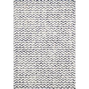 Nuloom Julene Contemporary Ripples Gray Ft X Ft Area Rug Bdsm A