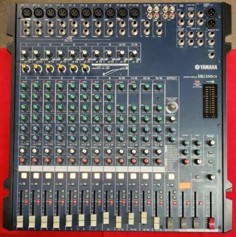 Yamaha MG166CX 16 Channel Mixer With Compression Effects For Sale