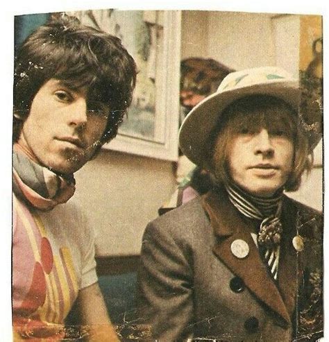 Keith Richards And Brian Jones Of The Rolling Stones Keith Richards Rolling Stones Brian