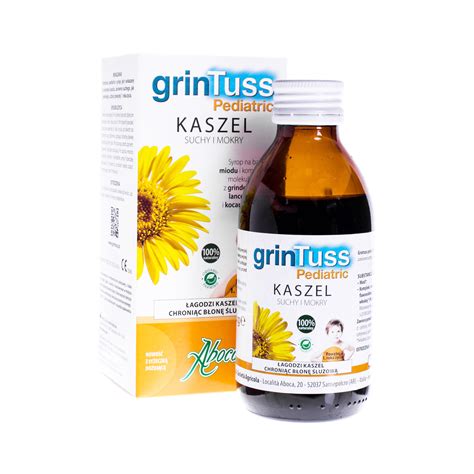 Grintuss Pediatric Syrop Kaszel Dla Dzieci 210 G Dr Max Drogeria