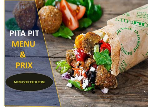 Pita Pit Menu Prix France 2023 Menuschecker