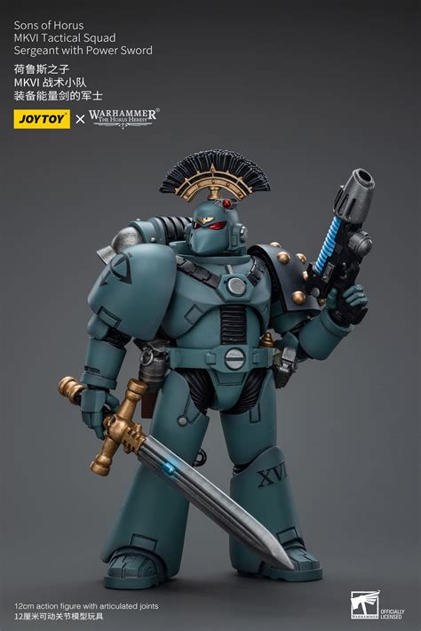 Joytoy Wh K Sons Of Horus Mkvi Tactical Squad Sergeant With Power