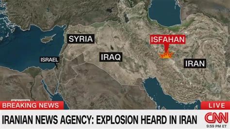 Israel Lanza Un Ataque De Represalia Contra Irán Y Eeuu Dice Que Un Misil Ha Impactado En Isfahán