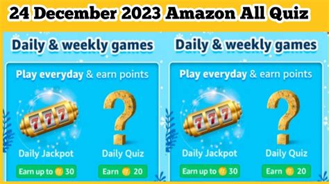 Amazon FZ Coins Quiz Answers Today Amazon Quiz Answers Today 24 Dec