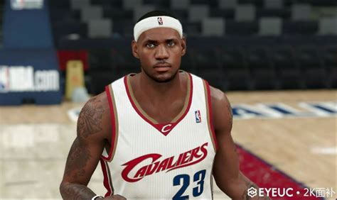 Nba K Lebron James Cyberface And Body Model Rookie Cavs Version V