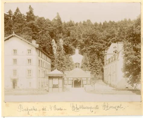 BAGNOLES DE L ORNE établissement thermal Vintage albumen print Tirage