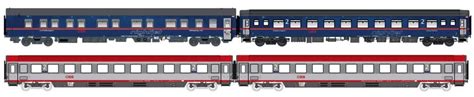 Rainer Modellbahnen Ls Models Er Set Nachtzugwagen Bb Nj Ep