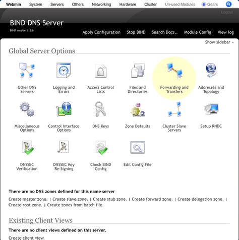 How To Install The Bind Dns Server Using Webmin So Asterisk Extensions