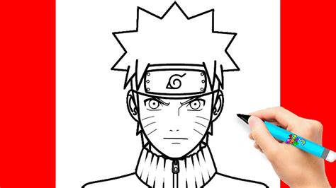 Naruto Drawing 😍 How To Draw Naruto Easy 😍 Anime Drawing 🌈 Easy