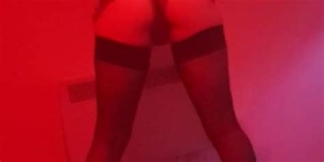 Sexy Lady In Red Lingerie Tnaflix