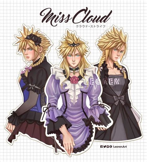 Final Fantasy Vii Remake Ff7r Honeybee Miss Cloud Strife Etsy Canada