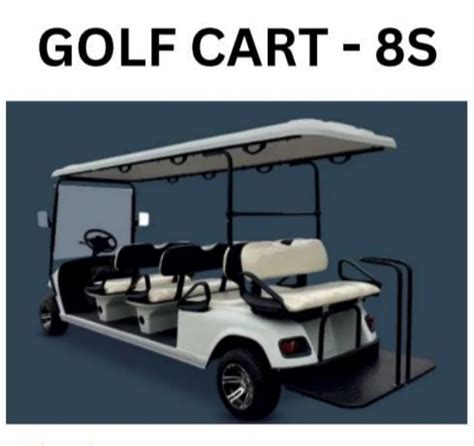 Advance 8Seater Electric Golf Cart Max Km Per Charge 120 Km Loading