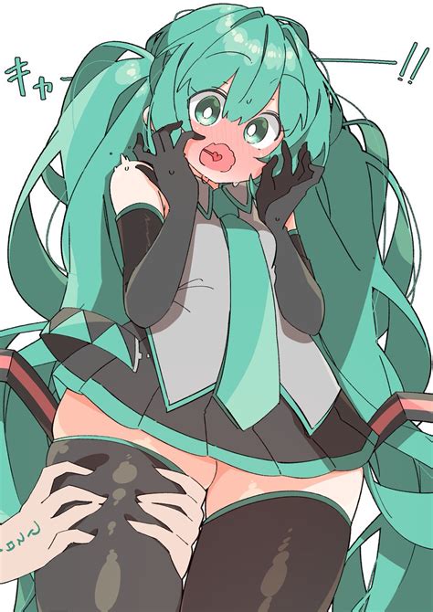 初音ミク 「100日チャレンジ 三十七日目わしっ 」うるちのイラスト