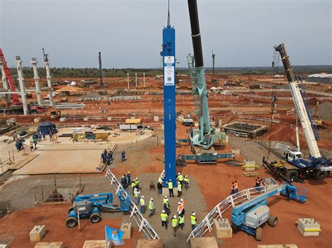 Andritz Realiza I Amento Da Primeira Coluna Met Lica Das Caldeiras De