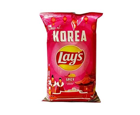 Lays Taste Of Korea Spicy Flavor G