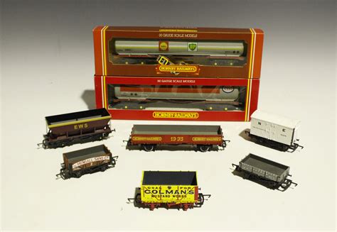 A Collection Of Hornby And Hornby Railways Gauge Oo Goods Rolling Stock