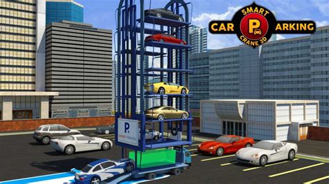 Multi Level Car Parking Crane Driving Simulator 3D Para IPhone Descargar