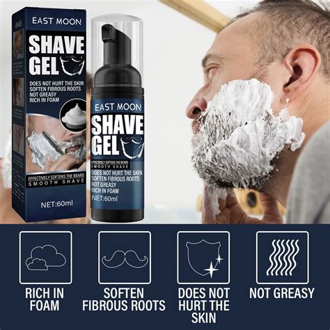 Qisiwole Razorless Shaving Cream For Men Hair Removal Cream Beards