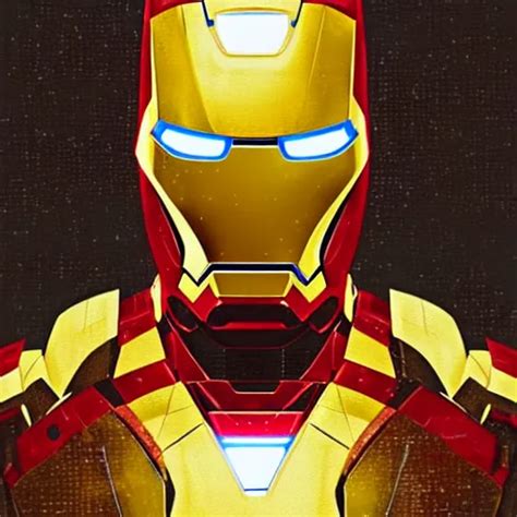 Mosaic Portrait Of Iron Man By Greg Rutkowski 4k Stable Diffusion