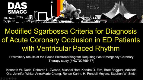 Modified Sgarbossa Criteria for Diagnosis of Acute Coronary Occlusion ...