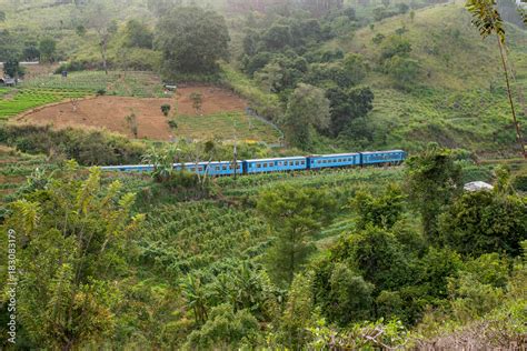 The Class S12 Train On The Long Distance Travel On The Main Line From