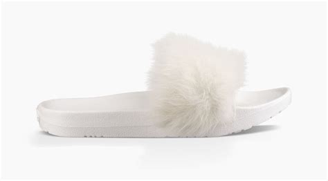 Ugg Royale Furry Slide Sandals Shop