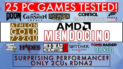 Amd Athlon Gold U Mendocino Surprising Low Tdp Performance